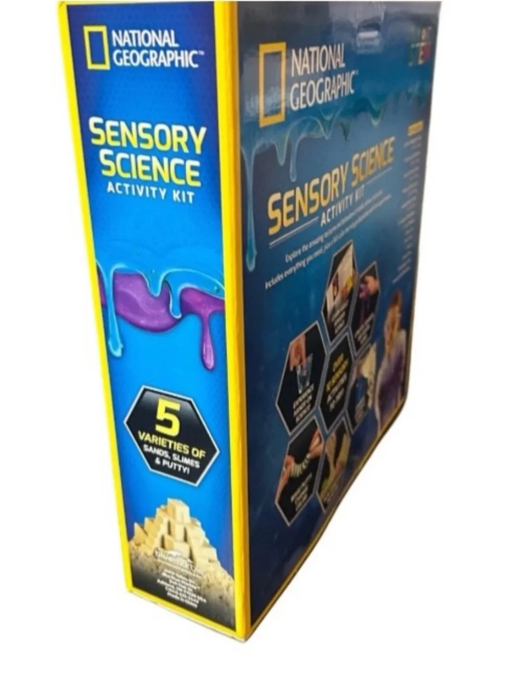 National Geographic Sensory Science Activity Kit STEM Educational Fun New In Box